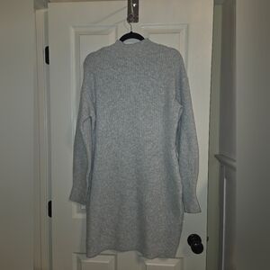 A New Day Light Gray Knit Sweater Dress - Size M, NWOT